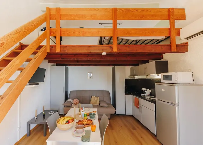 Le Telemaque 2 Pieces Mezzanine By Interhome 公寓 *